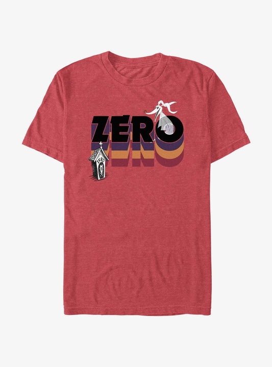 Disney The Nightmare Before Christmas Ghost-Dog Zero T-Shirt T-Shirt | Premium Graphic | Perfect For Daily Wear