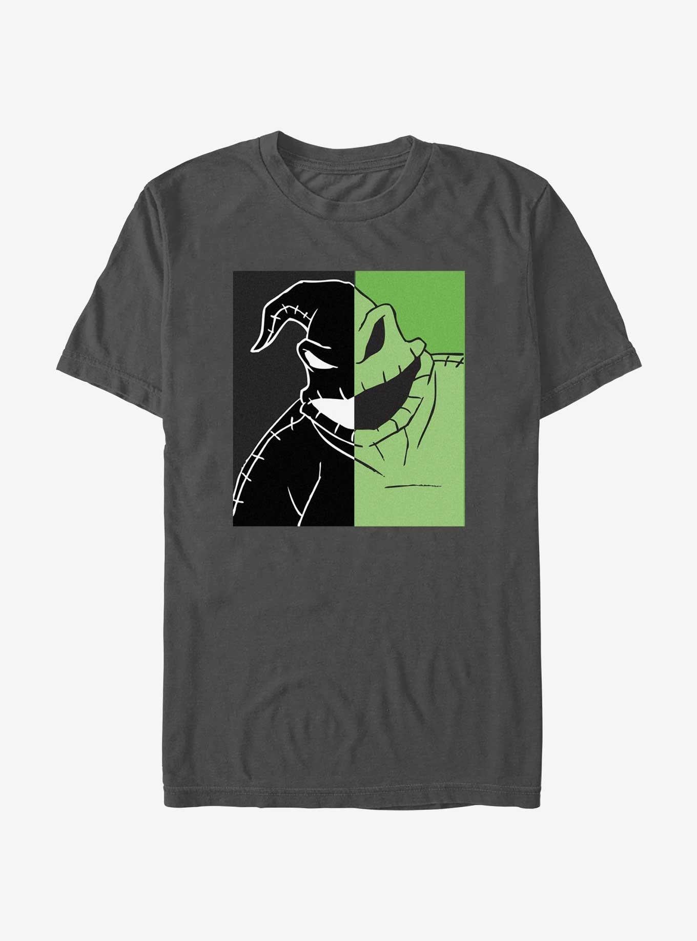 Disney The Nightmare Before Christmas Oogie Boogie Split T-Shirt T-Shirt | Streetwear Vibe | Trending Now
