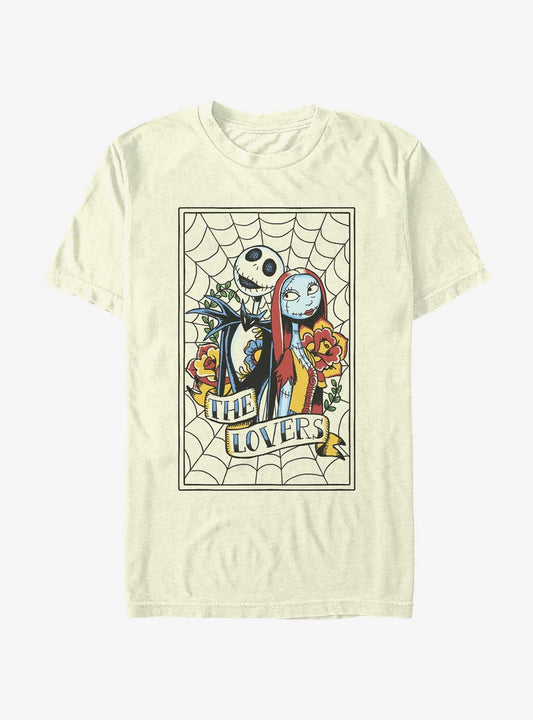 Disney The Nightmare Before Christmas Jack and Sally The Lovers T-Shirt T-Shirt | Streetwear Vibe | High Demand Item