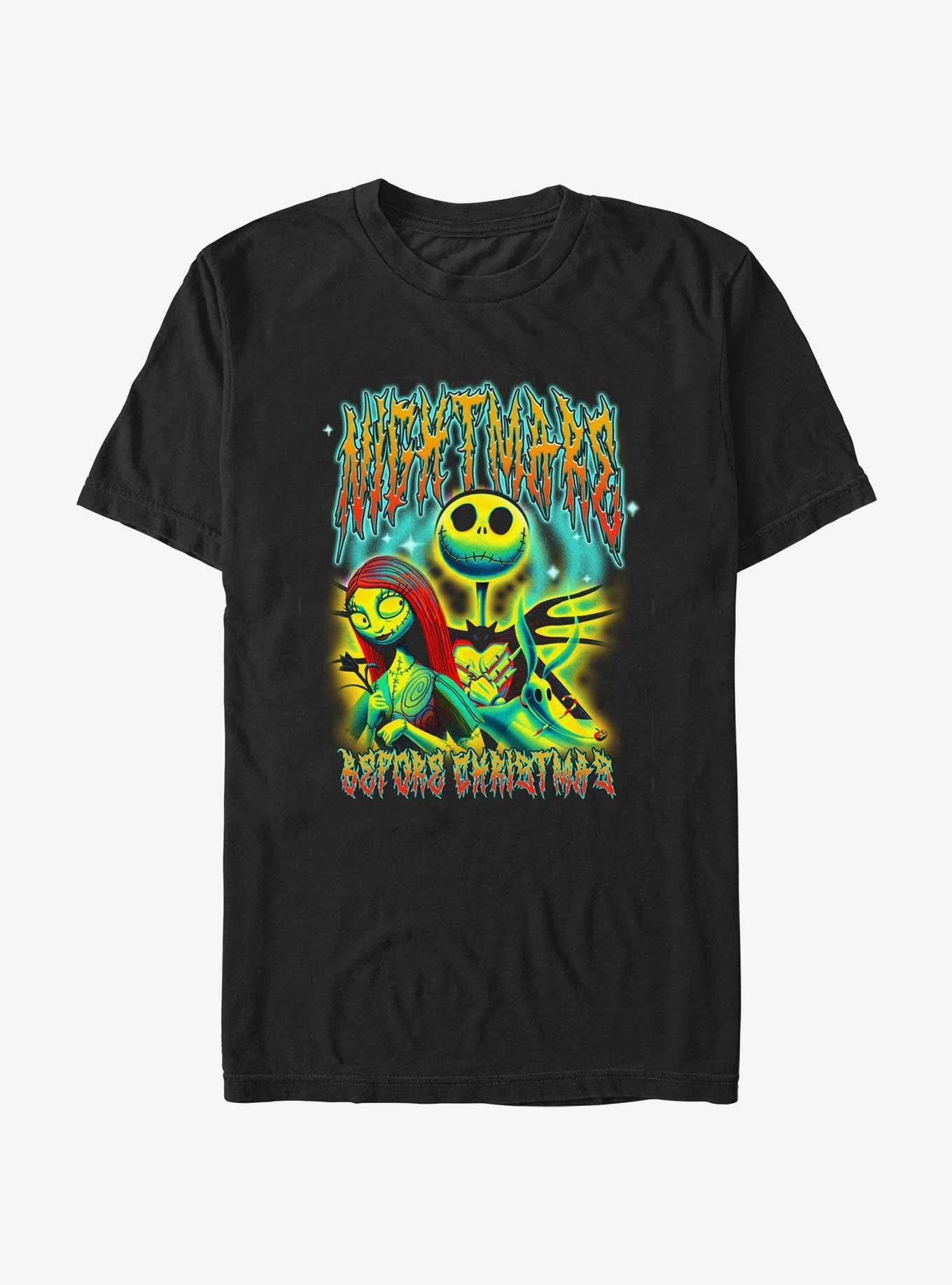 Disney The Nightmare Before Christmas The Top 3 Jack Sally Zero T-Shirt T-Shirt | Viral Style | Perfect For Daily Wear