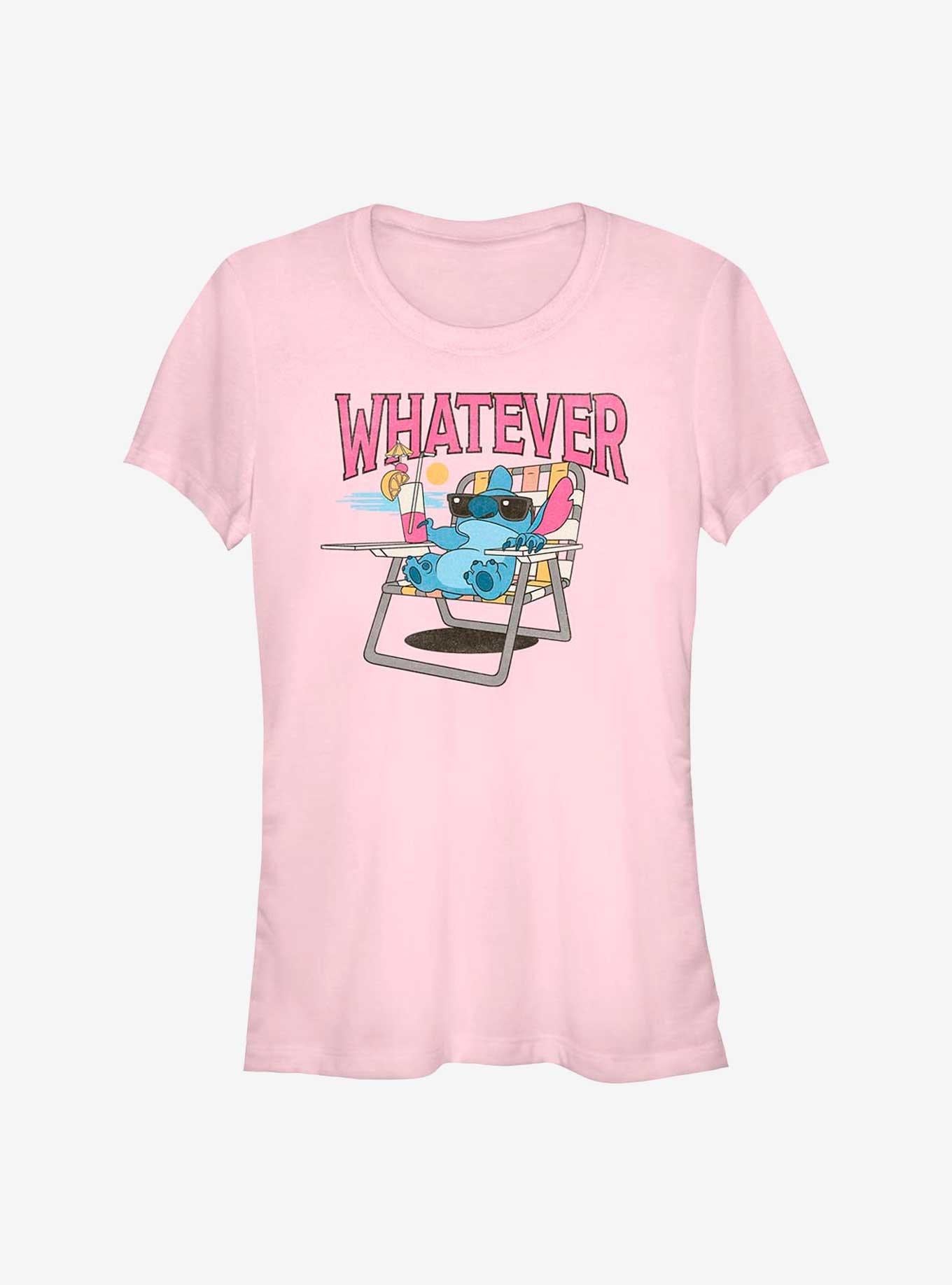 Disney Lilo Stitch Whatever Stitch Girls T-Shirt T-Shirt | Top Trending Artwork | Perfect For Daily Wear