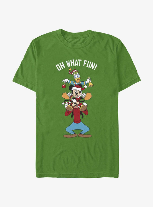 Disney Mickey Mouse Holiday Fun T-Shirt T-Shirt | Streetwear Vibe | Perfect For Daily Wear