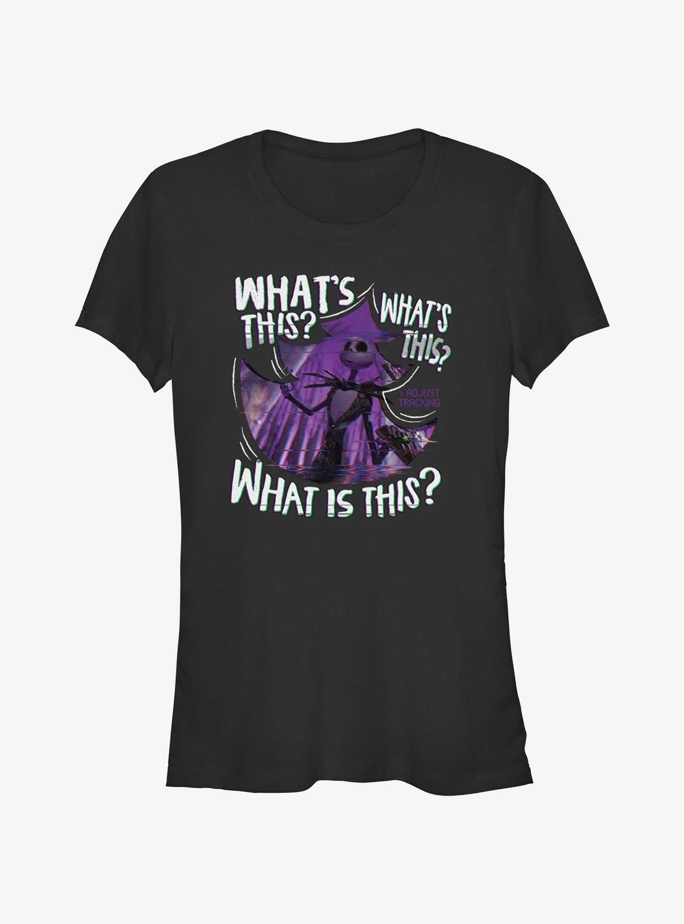 Disney The Nightmare Before Christmas Jack Skellington What's This Girls T-Shirt T-Shirt | Trending Design | High Demand Item