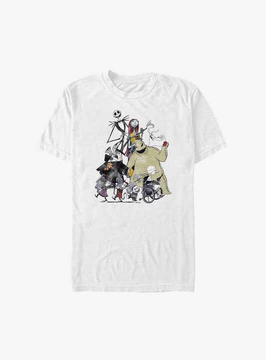 Disney The Nightmare Before Christmas Halloween Town Members T-Shirt T-Shirt | Best-Selling Artwork | Great Gift Idea