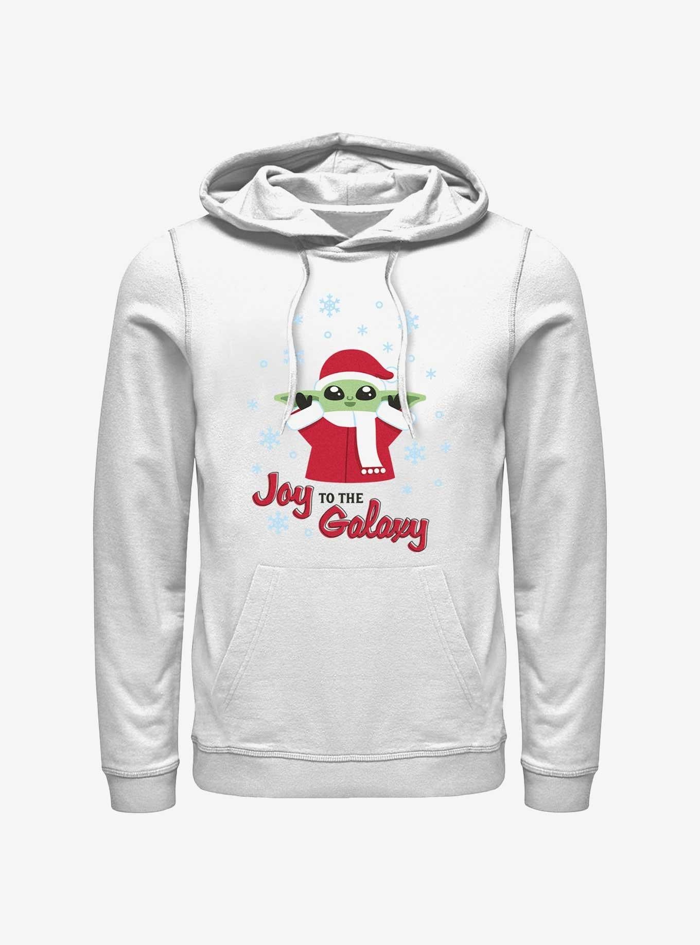 Star Wars The Mandalorian Santa Grogu Joy To The Galaxy Hoodie