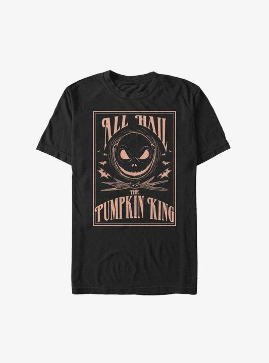 Disney The Nightmare Before Christmas Hail The Pumpkin King Extra Soft T-Shirt T-Shirt | Exclusive Edition | High Demand Item