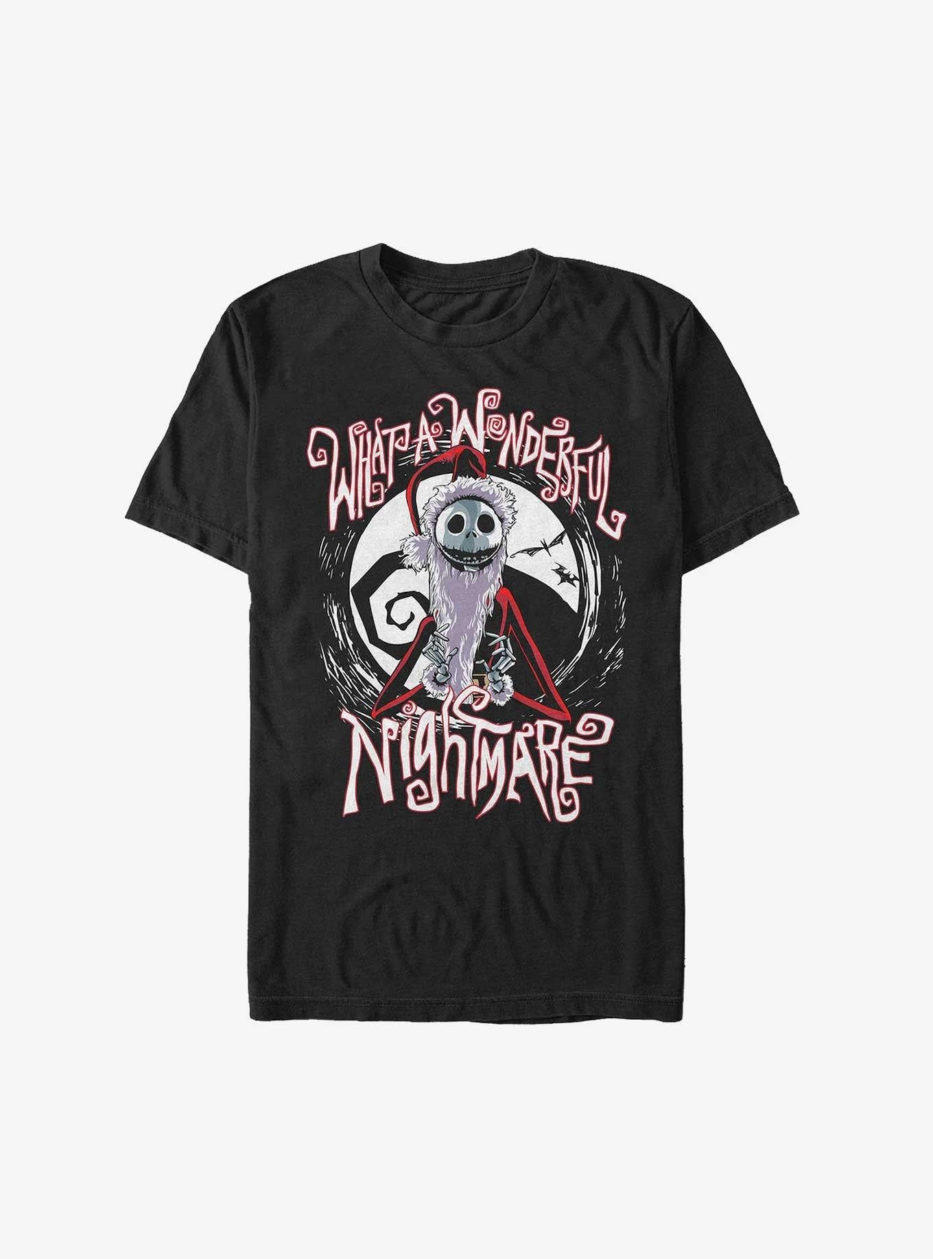 Disney The Nightmare Before Christmas Santa Jack What A Wonderful Nightmare Extra Soft T-Shirt T-Shirt | Trending Design | Trending Now