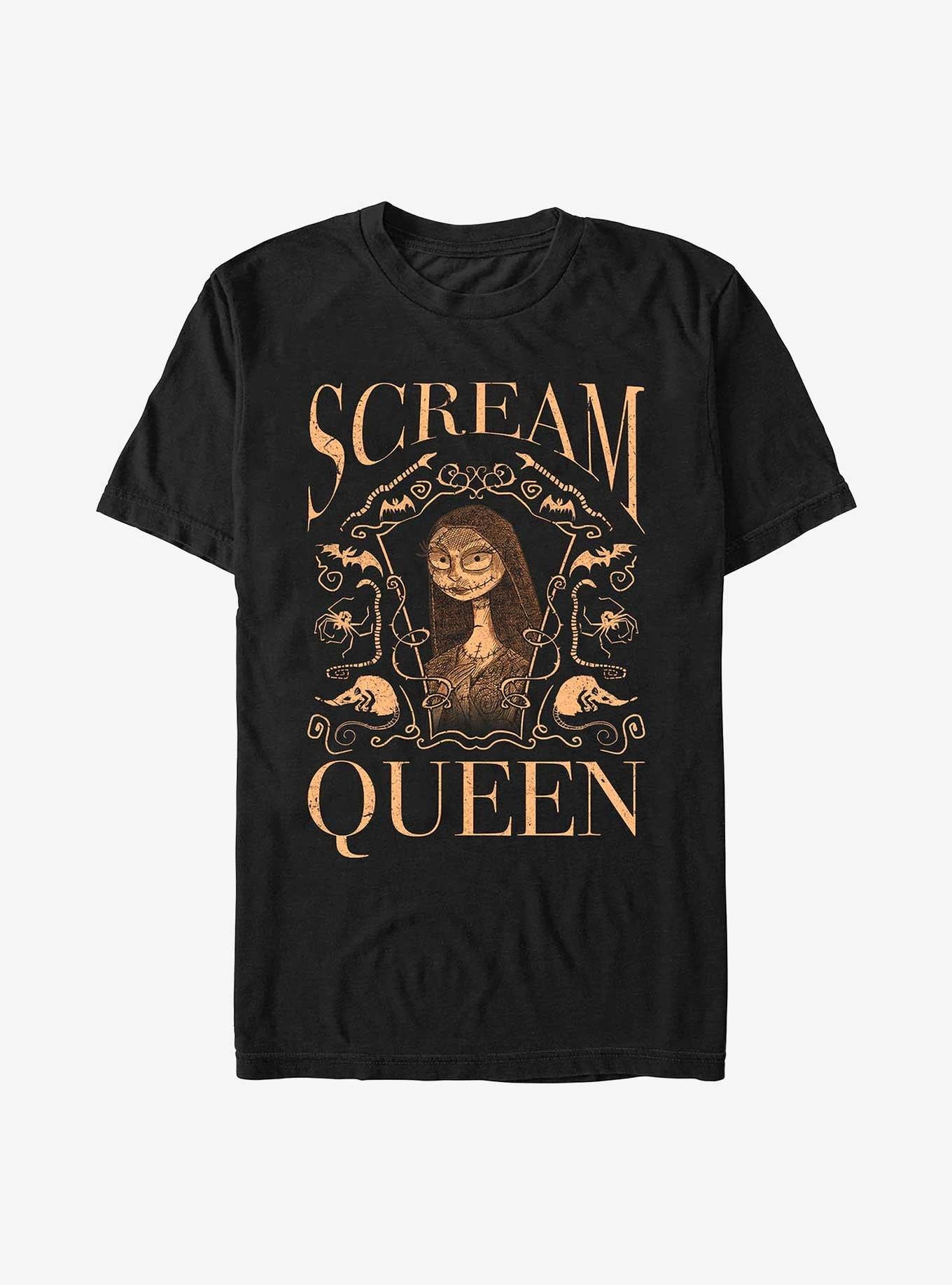 Disney The Nightmare Before Christmas Sally Scream Queen Extra Soft T-Shirt T-Shirt | Trending Design | Perfect For Daily Wear