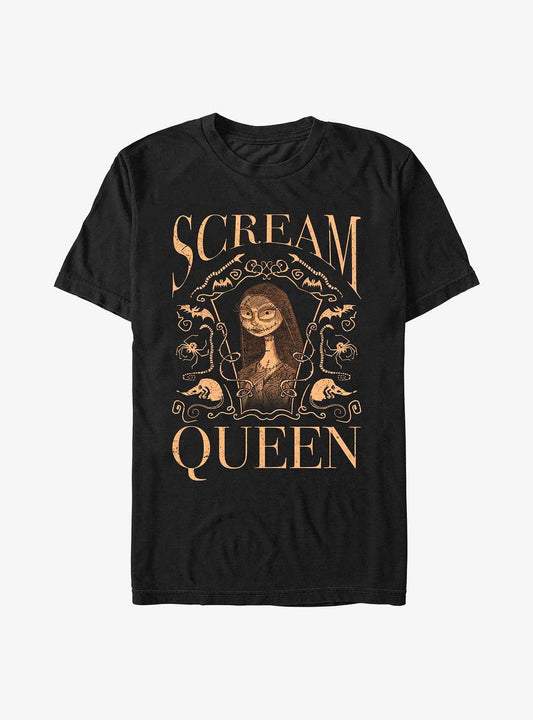 Disney The Nightmare Before Christmas Sally Scream Queen Extra Soft T-Shirt T-Shirt | Trending Design | Perfect For Daily Wear