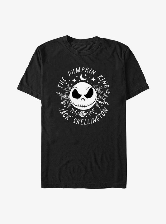 Disney The Nightmare Before Christmas Jack Skellington Pumpkin King Face T-Shirt T-Shirt | Viral Style | Trending Now
