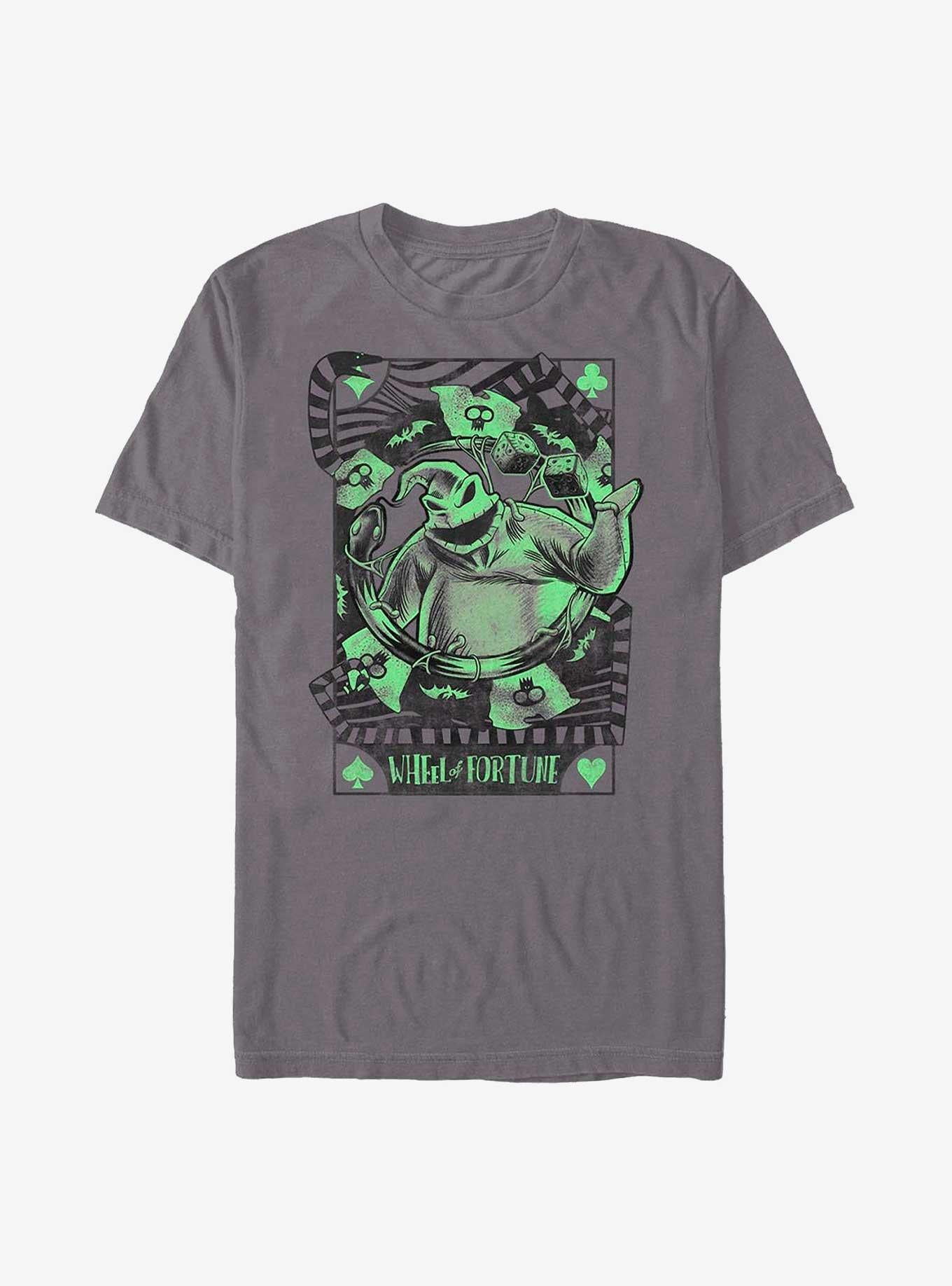 Disney The Nightmare Before Christmas Oogie Boogie Wheel of Fortune Poster T-Shirt Poster | Premium Graphic | Great Gift Idea