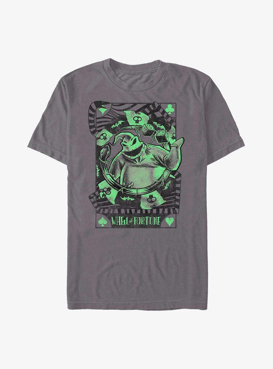 Disney The Nightmare Before Christmas Oogie Boogie Wheel of Fortune Poster T-Shirt Poster | Premium Graphic | Great Gift Idea