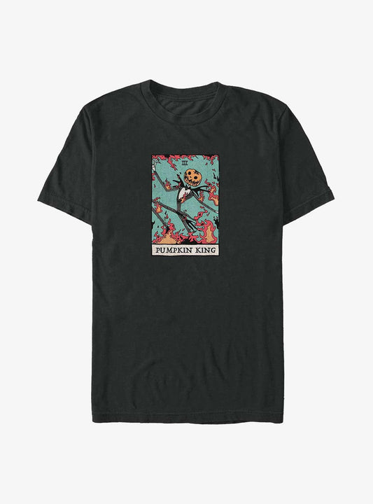 Disney The Nightmare Before Christmas Jack Pumpkin King Card Big Tall T-Shirt T-Shirt | Trending Design | Trending Now