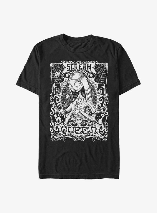 Disney The Nightmare Before Christmas Sally Scream Queen Poster Big Tall T-Shirt Poster | Viral Style | Must-Have Style