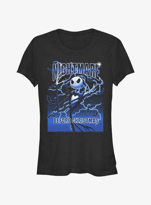 Disney The Nightmare Before Christmas Electric Jack Girls T-Shirt T-Shirt | Premium Graphic | Trending Now