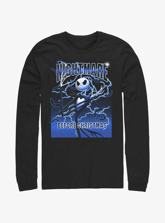 Disney The Nightmare Before Christmas Electric Jack Long-Sleeve T-Shirt T-Shirt | Premium Graphic | Top Pick For Fans