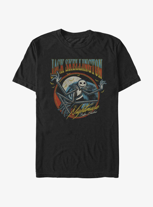 Disney The Nightmare Before Christmas Jack Skellington Badge T-Shirt T-Shirt | Trending Design | High Demand Item