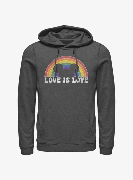 Disney Mickey Mouse Love Is Love Hoodie