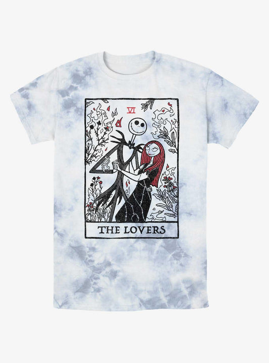 Disney The Nightmare Before Christmas Loving Death Tie-Dye T-Shirt T-Shirt | High-Quality Print | Trending Now