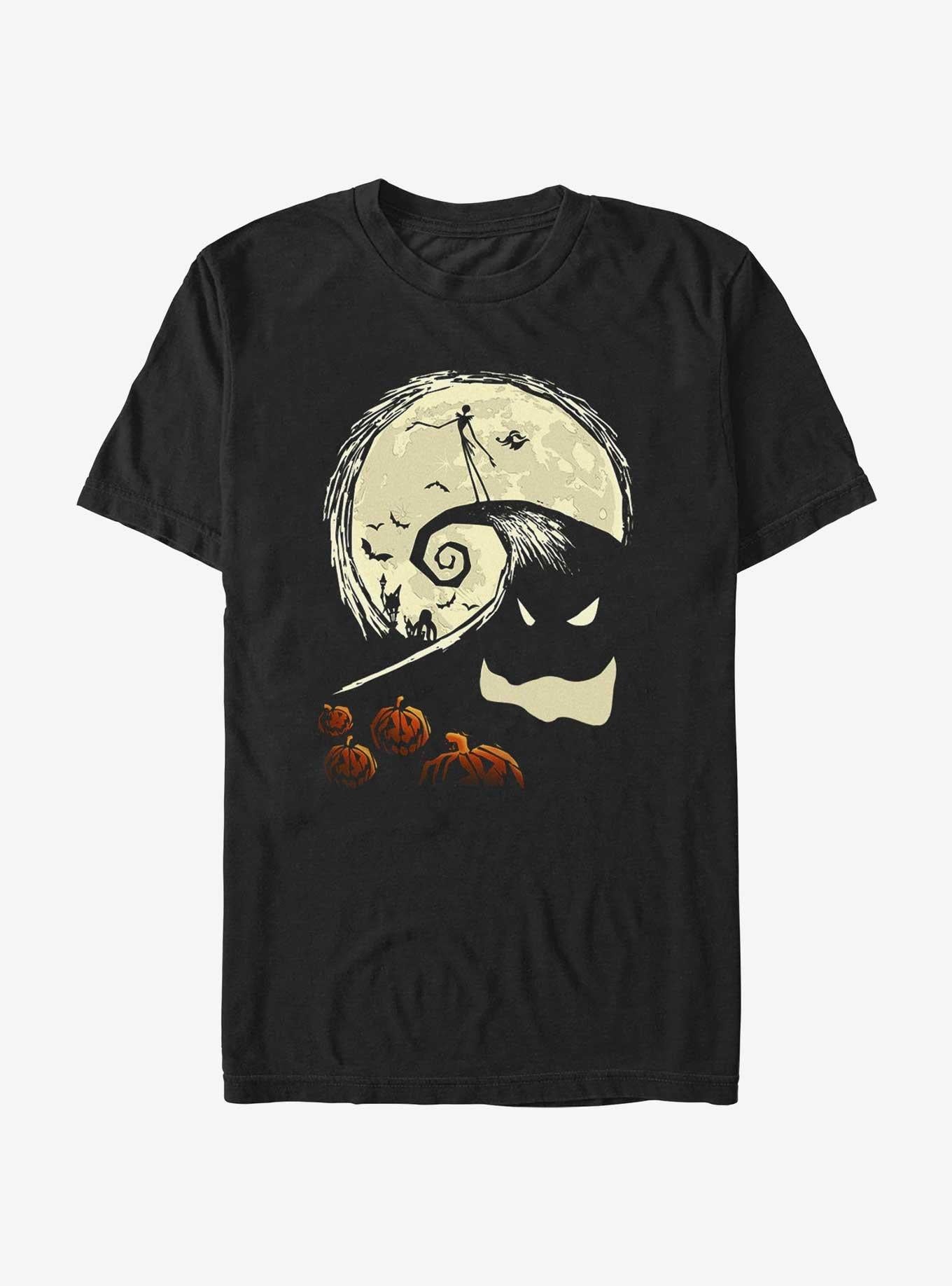 Disney The Nightmare Before Christmas Jack On Pumpkin Hill T-Shirt T-Shirt | Exclusive Edition | Trending Now