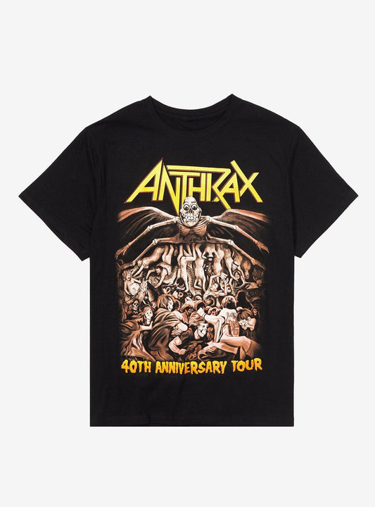 Anthrax 40th Anniversary Tour T-Shirt