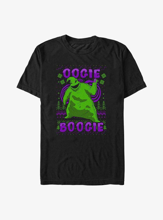 Disney The Nightmare Before Christmas Oogie Boogie Ugly Christmas Big Tall T-Shirt T-Shirt | Streetwear Vibe | High Demand Item