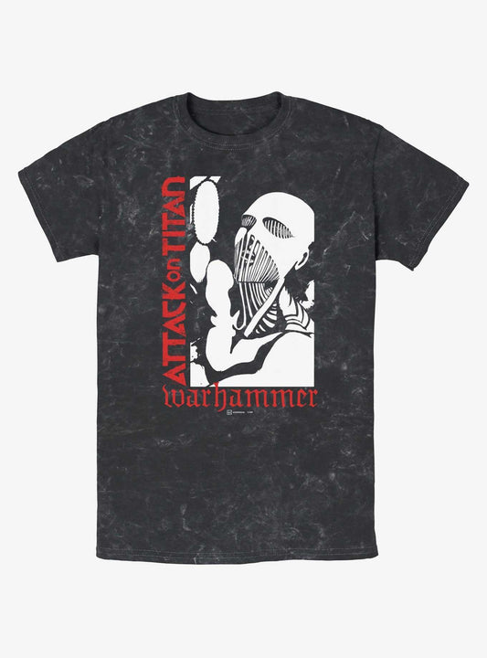 Attack On Titan War Hammer Titan Mineral Wash T-Shirt