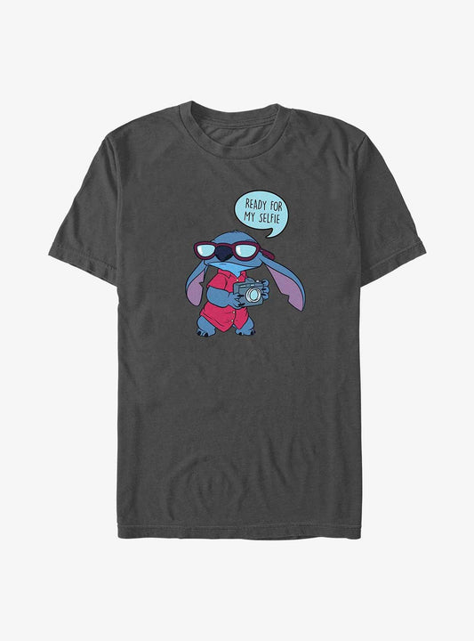 Disney Lilo Stitch Ready For My Selfie T-Shirt T-Shirt | Best-Selling Design | Top Pick For Fans