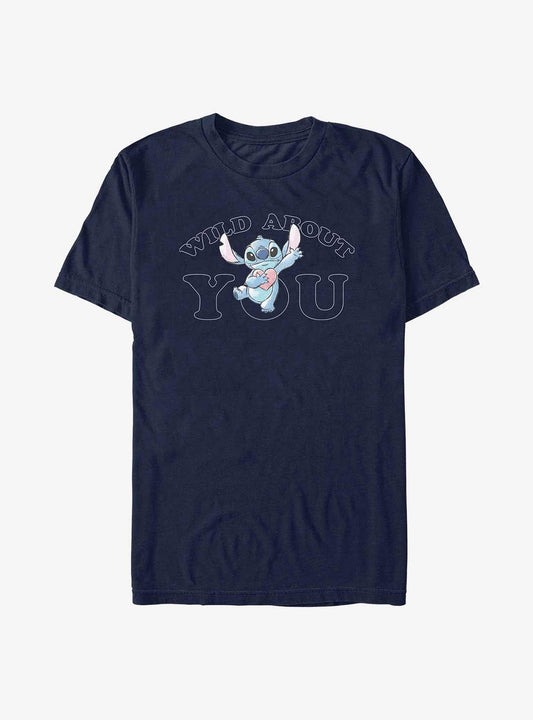Disney Lilo Stitch Wild About You T-Shirt T-Shirt | High-Quality Print | Trending Now