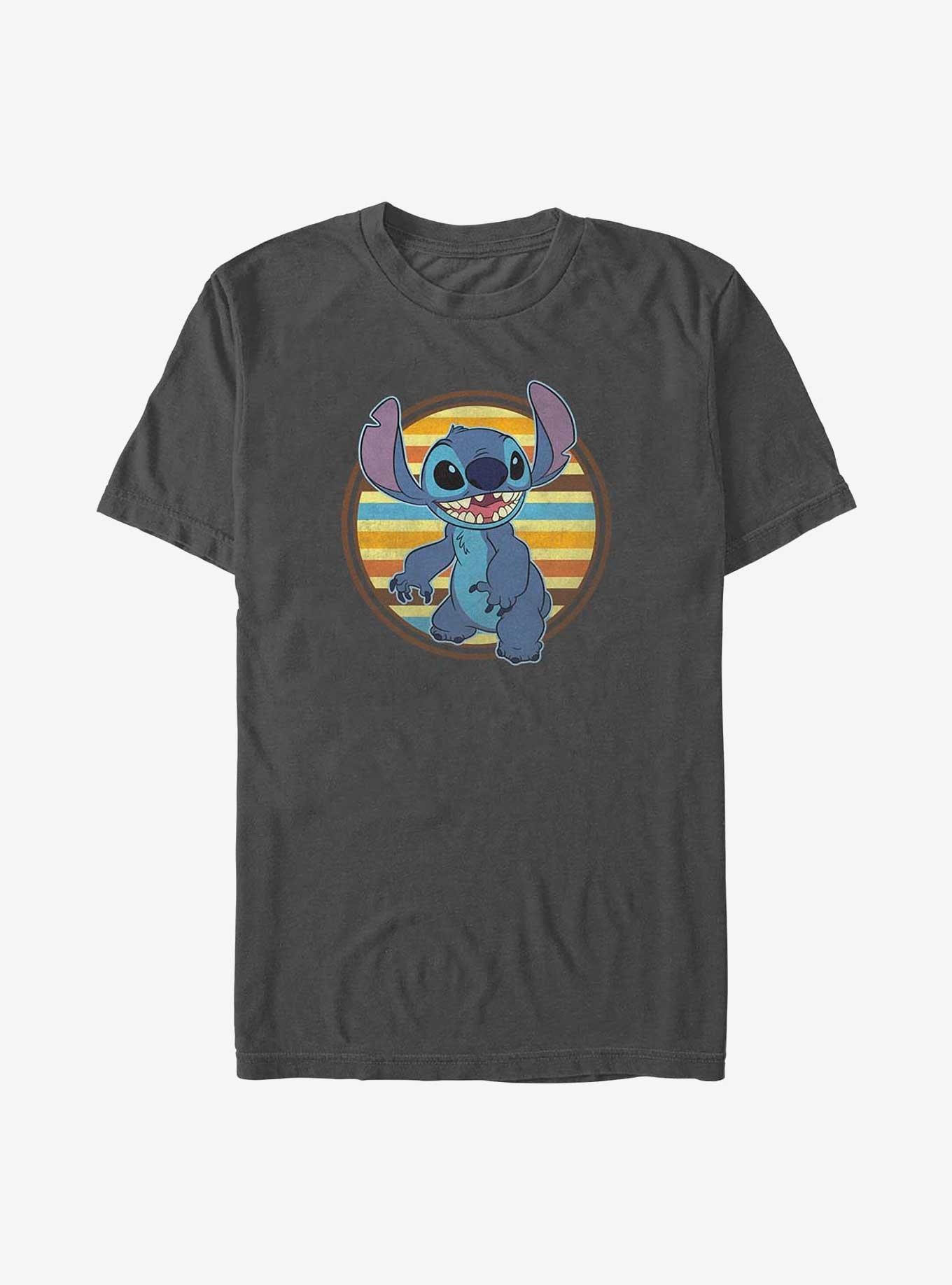 Disney Lilo Stitch Retro Stripe T-Shirt T-Shirt | Premium Graphic | Great Gift Idea
