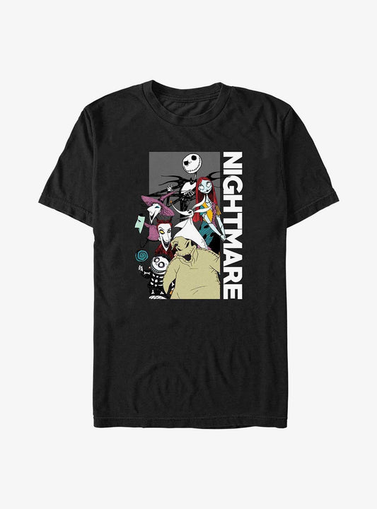 Disney The Nightmare Before Christmas Nightmare Bunch Big Tall T-Shirt T-Shirt | Premium Graphic | Trending Now