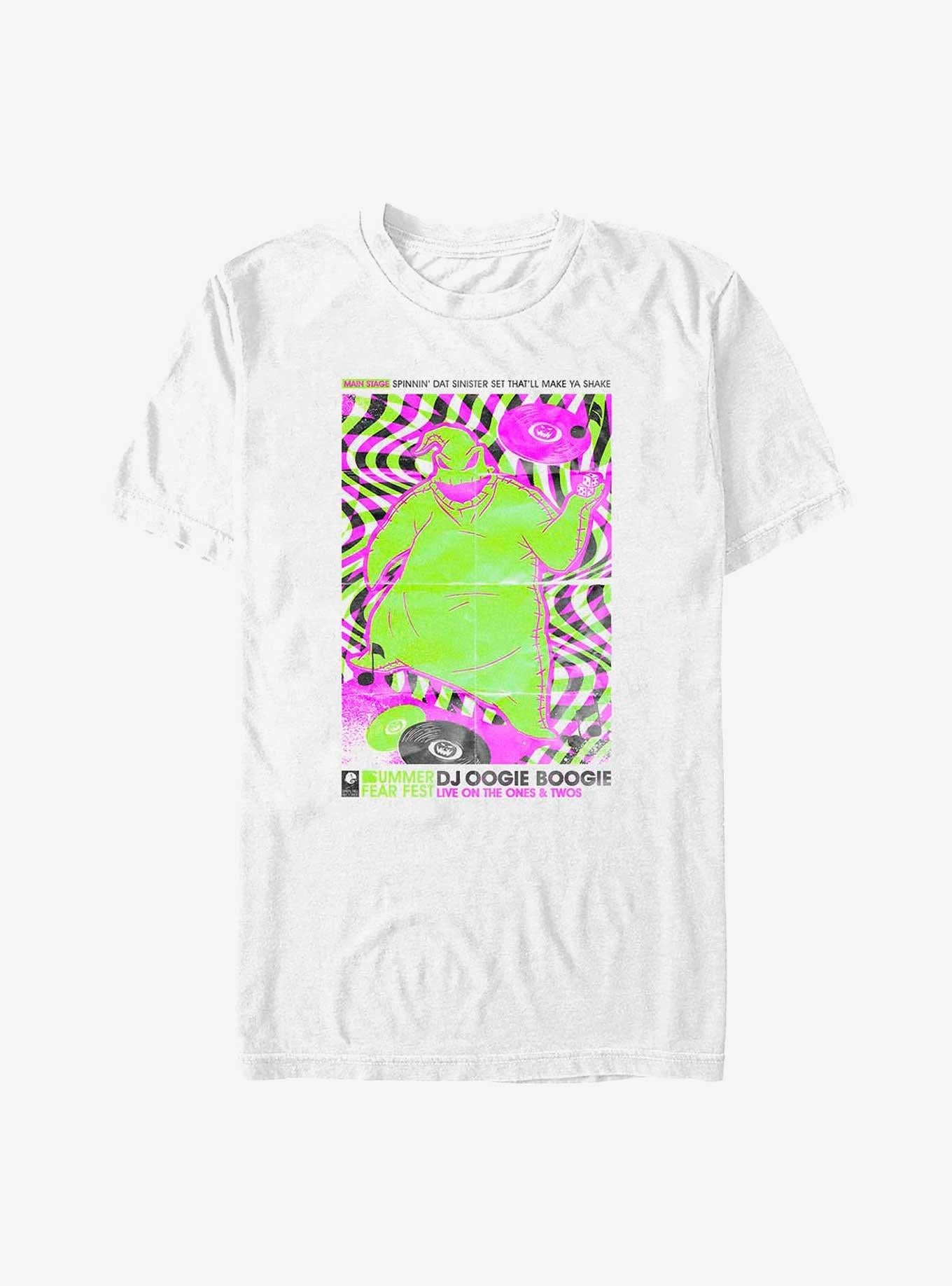 Disney The Nightmare Before Christmas DJ Oogie Boogie Big Tall T-Shirt T-Shirt | Exclusive Edition | Great Gift Idea