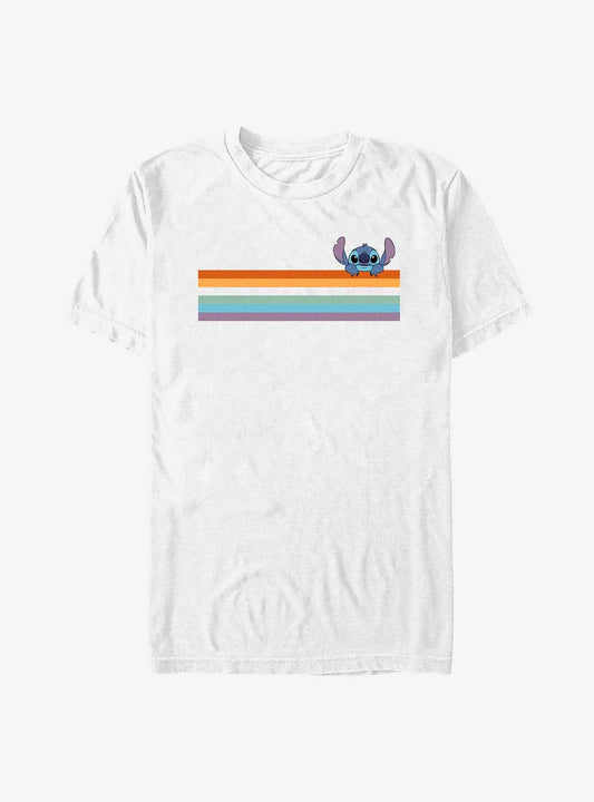 Disney Lilo Stitch Rainbow Pocket T-Shirt T-Shirt | High-Quality Print | Trending Now