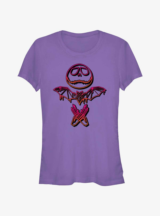 Disney The Nightmare Before Christmas Jack Coffin Girls T-Shirt T-Shirt | Trending Design | Must-Have Style