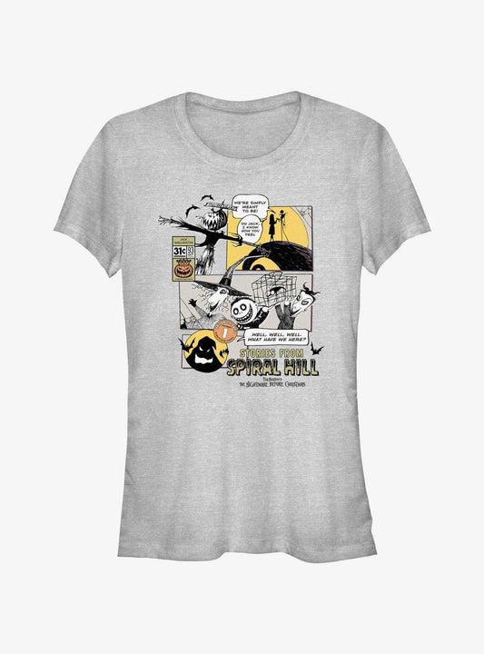 Disney The Nightmare Before Christmas Halloweenland Girls T-Shirt T-Shirt | Trending Design | Top Pick For Fans