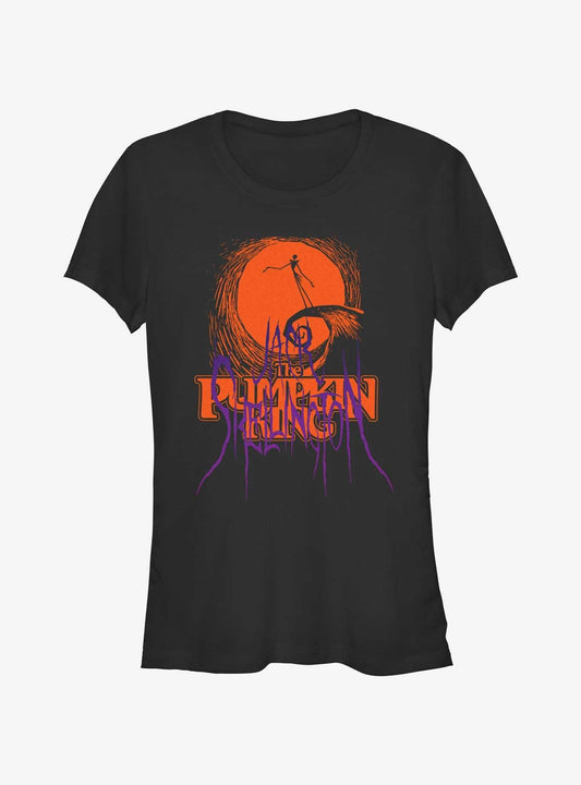 Disney The Nightmare Before Christmas Jack Skellington The Pumpkin King Girls T-Shirt T-Shirt | Best-Selling Artwork | Must-Have Style