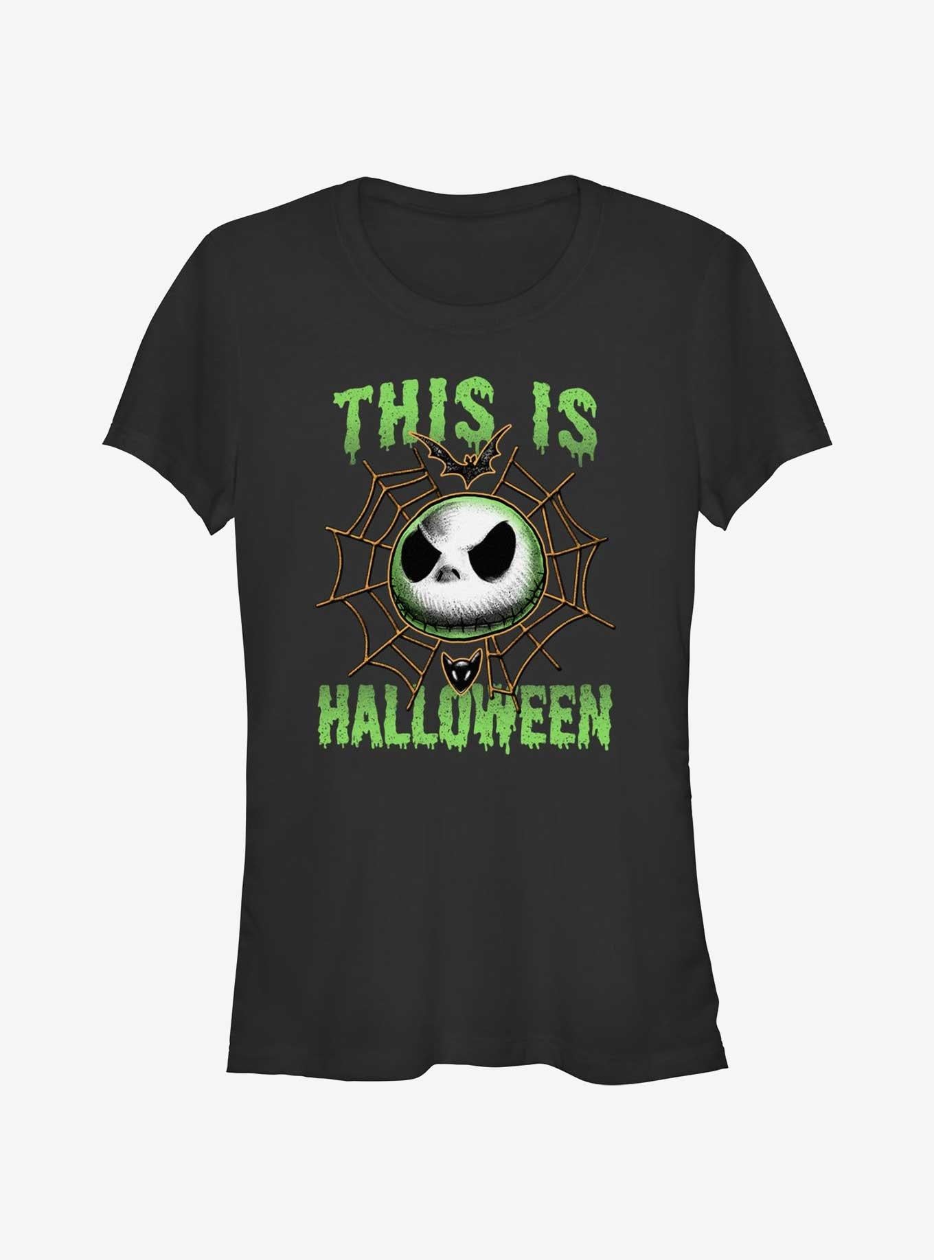Disney The Nightmare Before Christmas Jack Skellington This Is Halloween Girls T-Shirt T-Shirt | Best-Selling Artwork | Must-Have Style