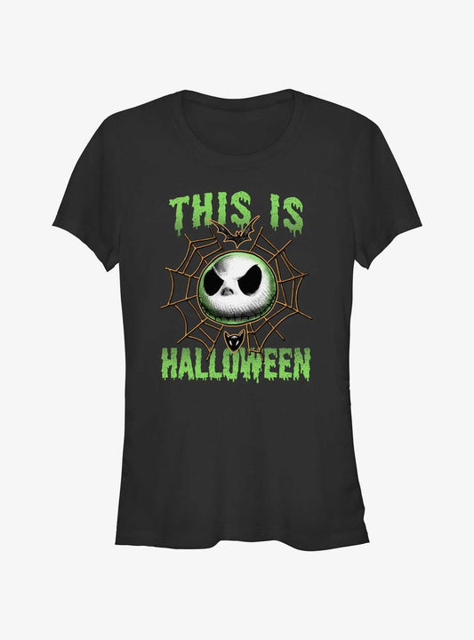Disney The Nightmare Before Christmas Jack Skellington This Is Halloween Girls T-Shirt T-Shirt | Best-Selling Artwork | Must-Have Style