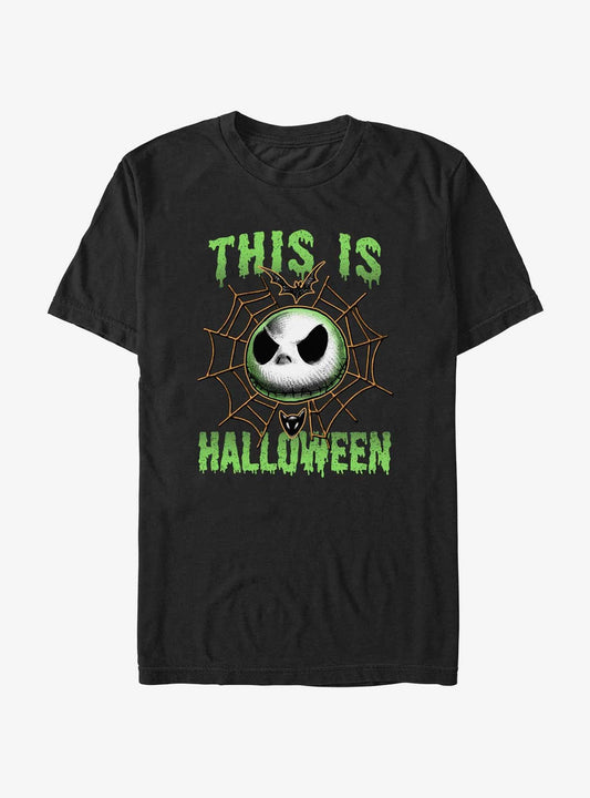 Disney The Nightmare Before Christmas Jack Skellington This Is Halloween T-shirt | Trendy Graphic Tee | Casual Unisex T-shirt
