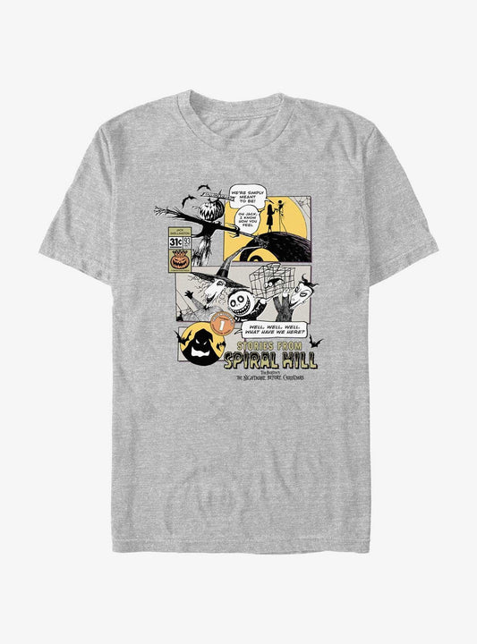 Disney The Nightmare Before Christmas Halloweenland T-shirt | Trendy Graphic Tee | Casual Unisex T-shirt