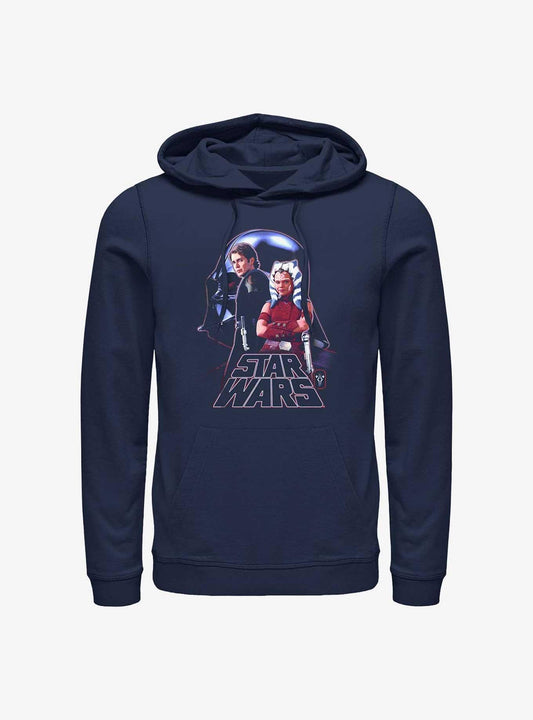 Disney Ahsoka Anakin Skywalker and Young Ahsoka Hoodie