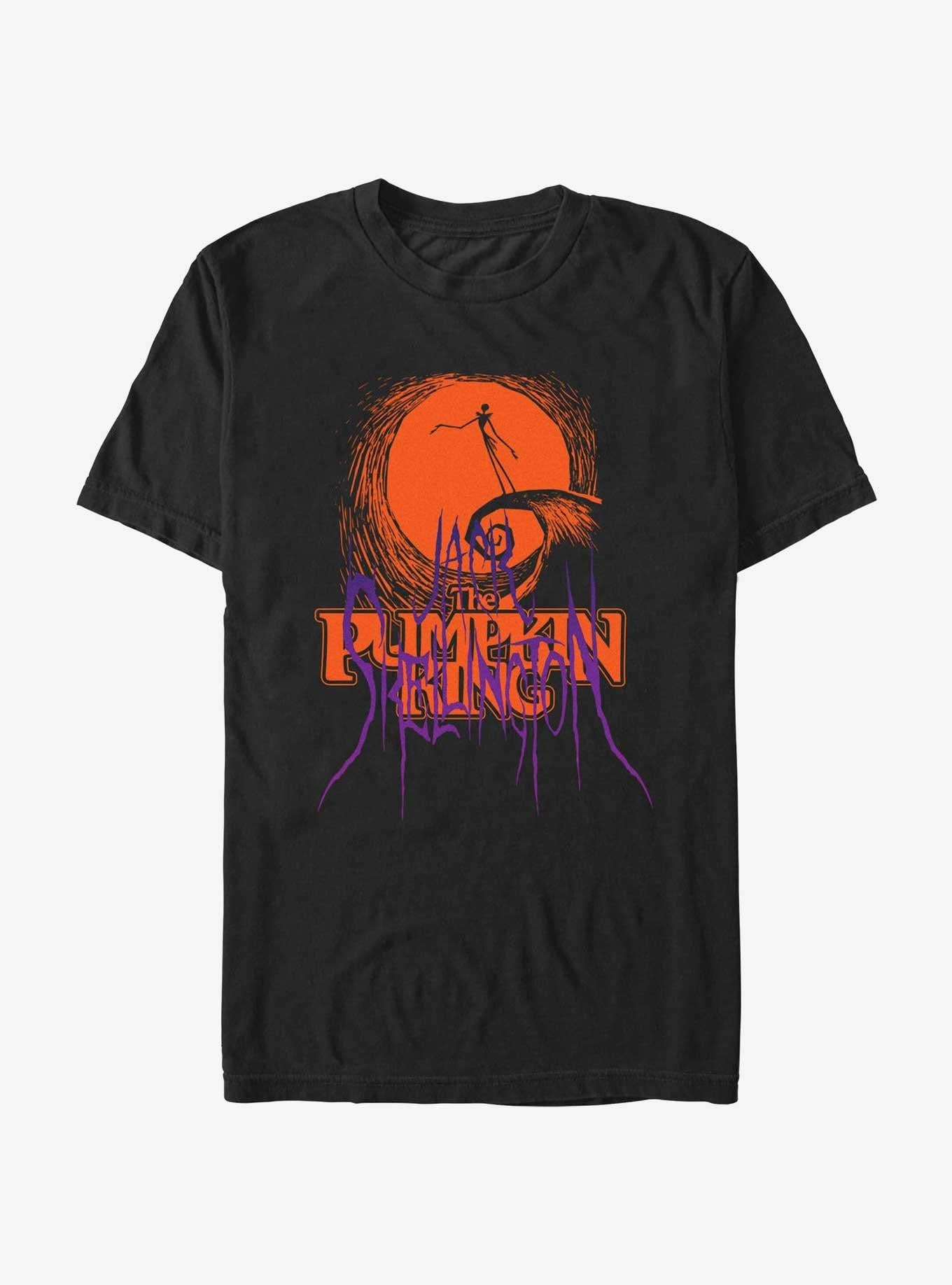 Disney The Nightmare Before Christmas Jack Skellington The Pumpkin King T-shirt | Trendy Graphic Tee | Casual Unisex T-shirt