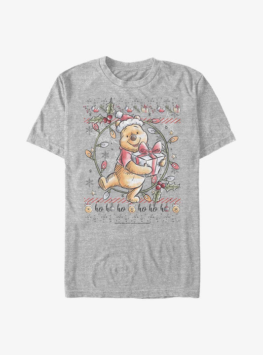 Disney Winnie The Pooh Christmas Bear Big Tall T-Shirt T-Shirt | Exclusive Edition | Top Pick For Fans