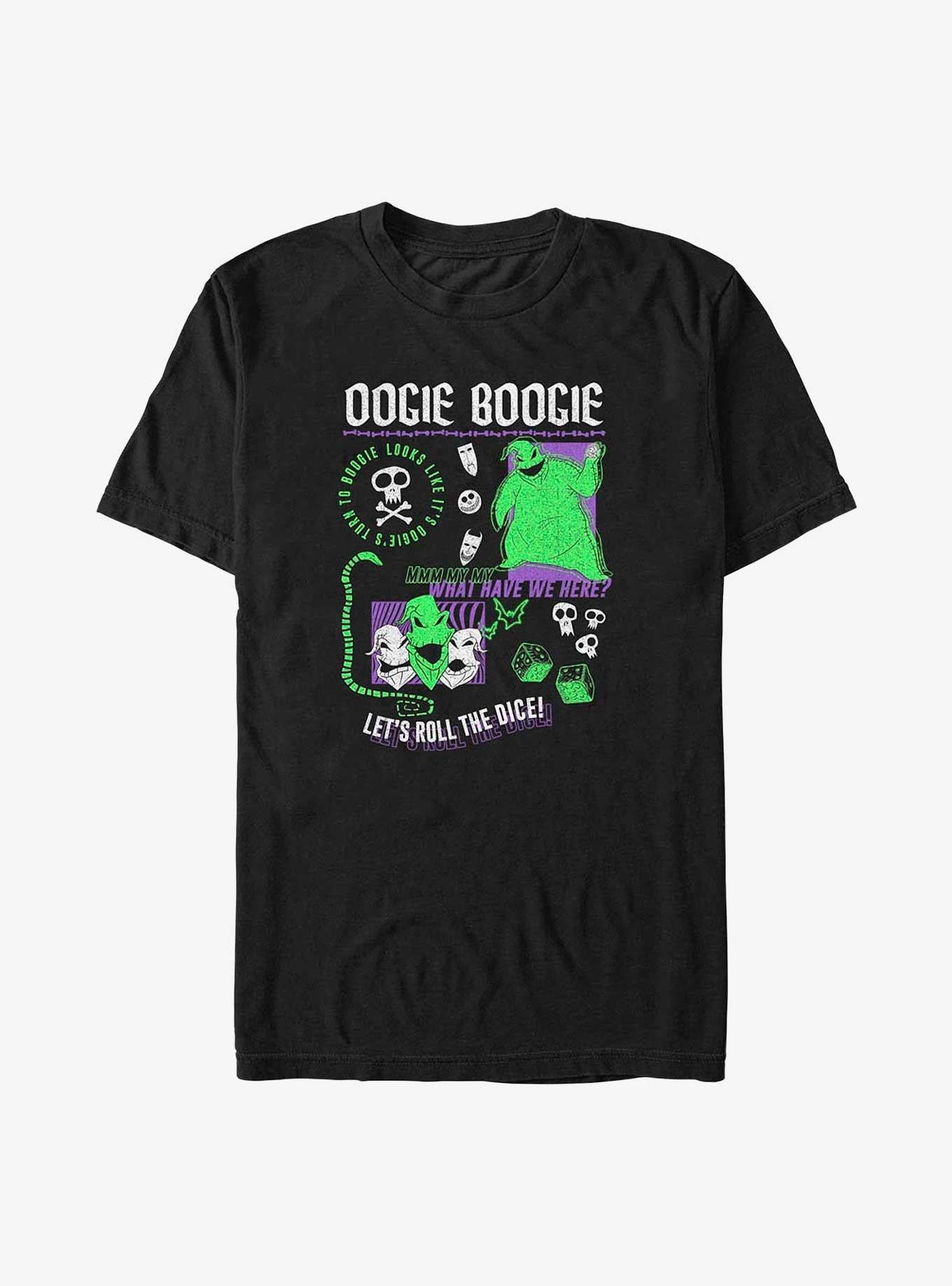 Disney The Nightmare Before Christmas Oogie Boogie Big Tall T-Shirt T-Shirt | High-Quality Print | Great Gift Idea