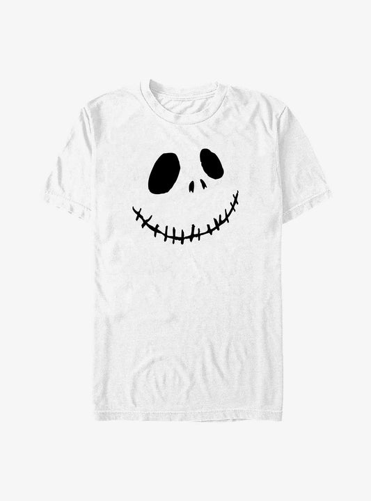 Disney The Nightmare Before Christmas Jack Skellington Face Big Tall T-Shirt T-Shirt | Best-Selling Artwork | Perfect For Daily Wear