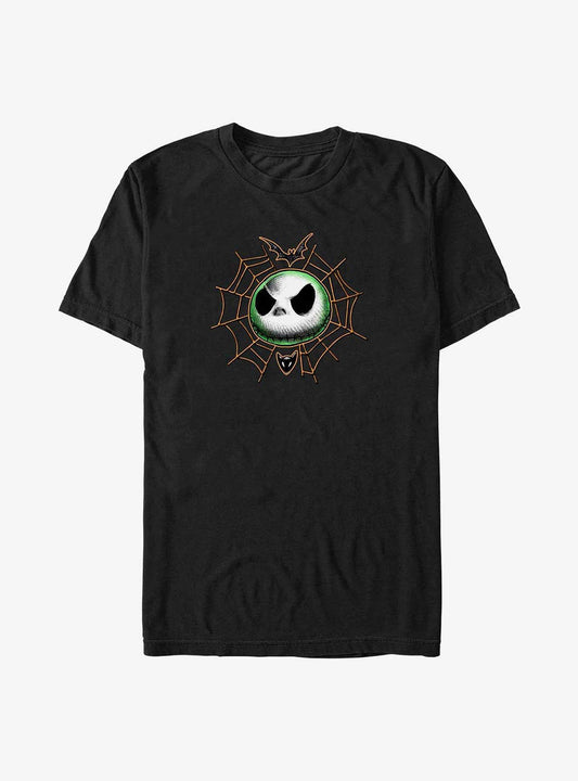 Disney The Nightmare Before Christmas Jack Skellington Web Face Big Tall T-Shirt T-Shirt | Best-Selling Artwork | Perfect For Daily Wear