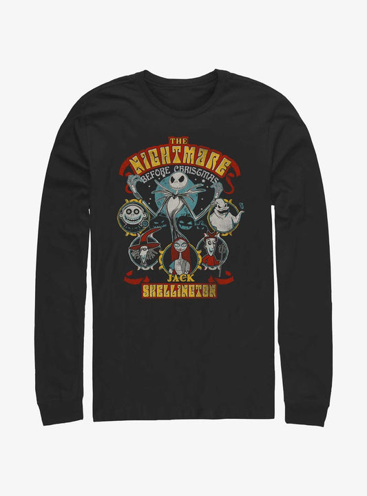 Disney The Nightmare Before Christmas Terror Team Long-Sleeve T-Shirt T-Shirt | Trending Design | Must-Have Style