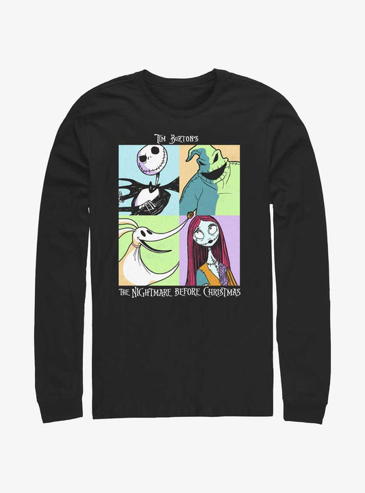 Disney The Nightmare Before Christmas Scream Team Long-Sleeve T-Shirt T-Shirt | Trending Design | Top Pick For Fans