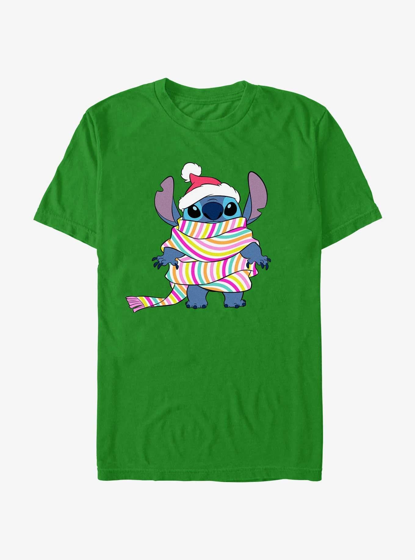 Disney Lilo Stitch Wrapped In a Scarf T-Shirt T-Shirt | Best-Selling Design | Top Pick For Fans