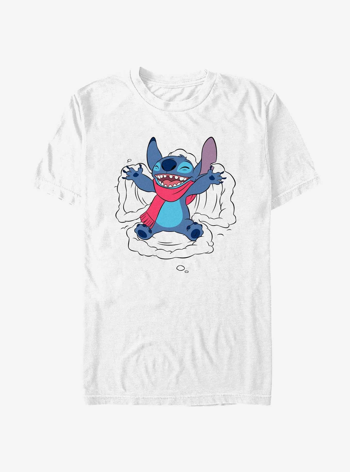 Disney Lilo Stitch Snow Angel T-Shirt T-Shirt | High-Quality Print | Great Gift Idea